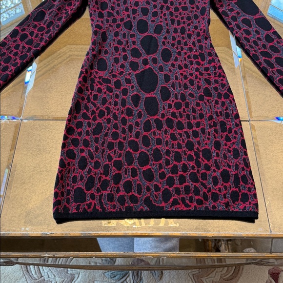 French Connection Black and Pink Animal Print Top - Picture 5 of 8